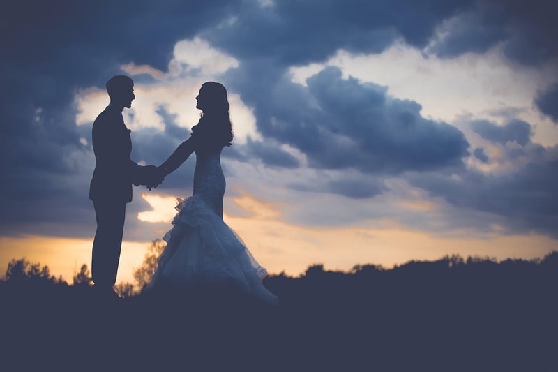 Couple at sunset